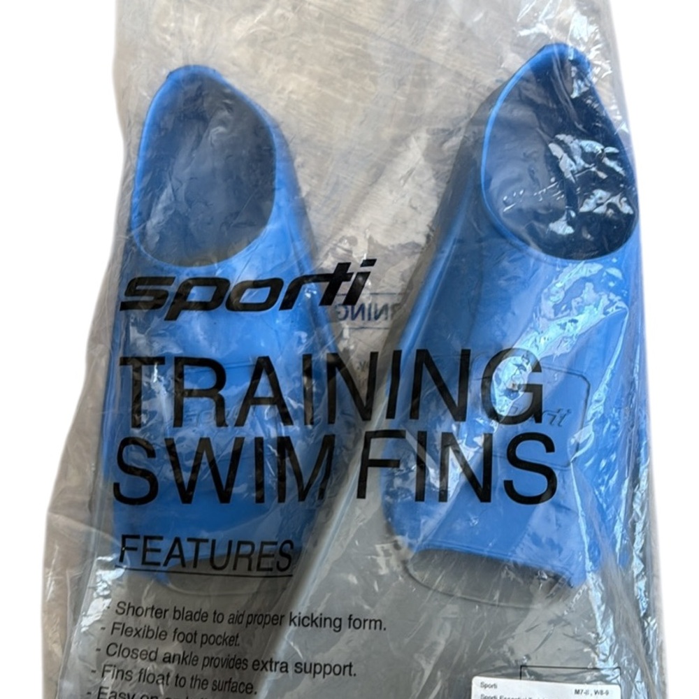 Blue Training Swim Fins